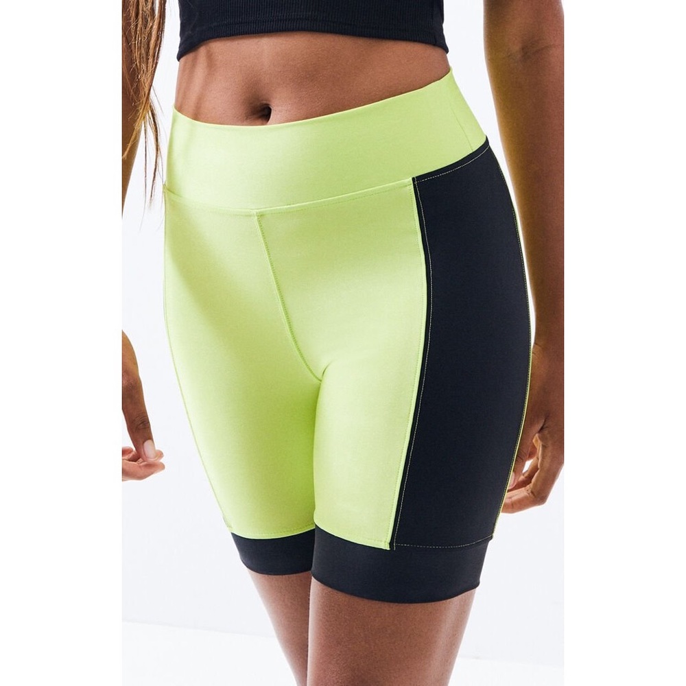 Kendall & Kylie seamed biker shorts